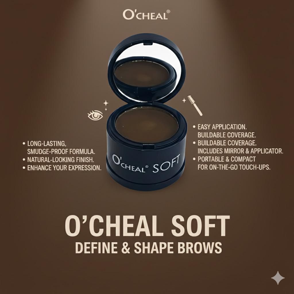 OCHEAL Hairline Contour Filling Shadow Powder Brown