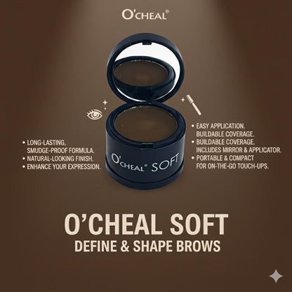 OCHEAL Hairline Contour Filling Shadow Powder Brown