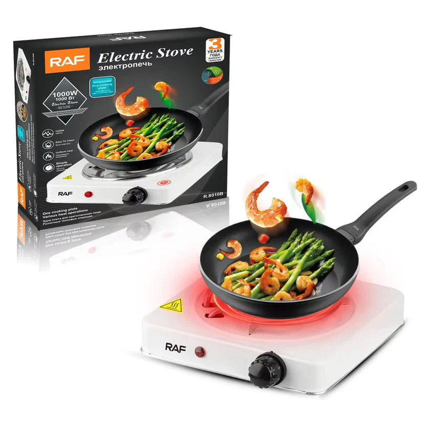 Electric Stove Hot Plate – Heats Up in Just 2 Minutes | 1000W Charcoal Burner