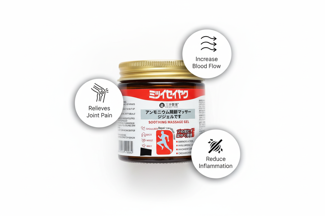 Japanese Muscle Pain Relief Gel